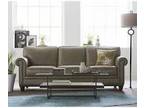 Martha Stewart Bradyn 89" Leather Sofa Reg.$2499. Furniture Now -