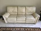 Reclining Leather Couch