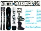 Sale on Snowboard,Skis,Bindings & Boots