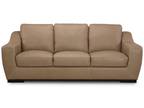 Gansey 91" Leather Sofa Reg.$2,299.00 Outlet $1099.00 WOW -
