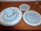 REDUCED!! Wedgewood Queensware Embossed 32 piece set - Like New