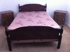 Double size bed with Mattress