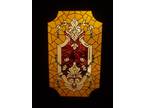 antique American stained glass 19th century doors