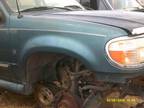 1997 Ford Explorer Passenger Side Fender with Lower Molding (PARTING OUT)