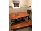 Dining Room Table w/ 2 benches & chair