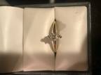 1/3 carat Diamond 14K ring - $750 (OWINGS MILLS) hide this posting