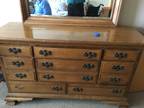 Maple bedroom dresser