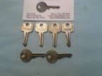 British Wilmot Breeden UNION keys