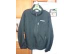 Mens black L columbia softshell