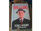 Tom Landry Signed Book