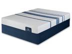 Cal King Serta icomfort 500 blue plush mattress and box springs