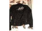 Harley Davidson ladies black jacket