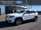 2019 Jeep Cherokee White, 99K miles