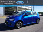 2019 Chevrolet Sonic Blue, 34K miles