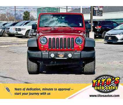 2013 Jeep Wrangler for sale is a Red 2013 Jeep Wrangler Car for Sale in Murray UT