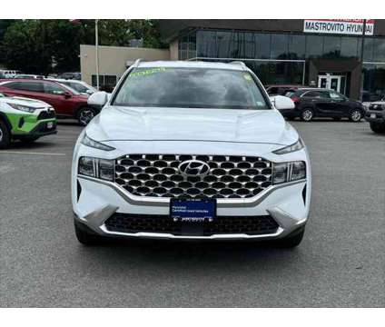 2021 Hyundai Santa Fe SEL is a White 2021 Hyundai Santa Fe SUV in Utica NY