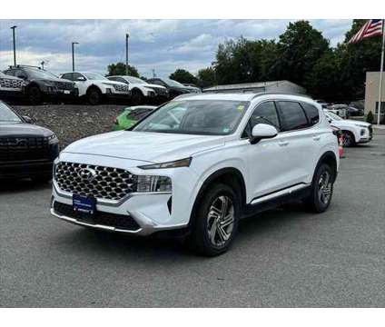 2021 Hyundai Santa Fe SEL is a White 2021 Hyundai Santa Fe SUV in Utica NY