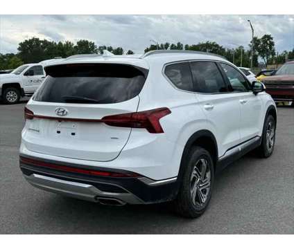 2021 Hyundai Santa Fe SEL is a White 2021 Hyundai Santa Fe SUV in Utica NY