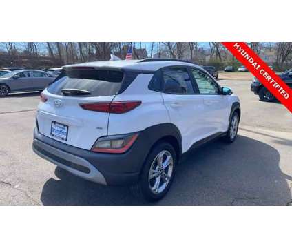 2023 Hyundai Kona SEL is a White 2023 Hyundai Kona SEL SUV in New Haven CT