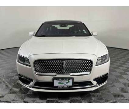 2018 Lincoln Continental Reserve Awd is a Silver, White 2018 Lincoln Continental Reserve Sedan in Issaquah WA