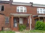 Foreclosure Property: Cole St