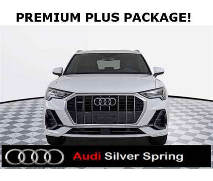 2021 Audi Q3 Premium Plus S Line quattro is a White 2021 Audi Q3 SUV in Silver Spring MD