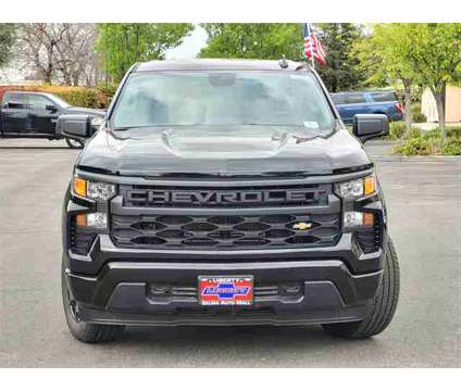 2024 Chevrolet Silverado 1500 Custom is a Black 2024 Chevrolet Silverado 1500 Custom Truck in Selma CA