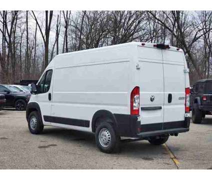 2024 Ram ProMaster 3500 High Roof is a White 2024 RAM ProMaster 3500 High Roof Van in Walled Lake MI