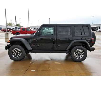 2024 Jeep Wrangler Rubicon is a Black 2024 Jeep Wrangler Rubicon SUV in Rosenberg TX