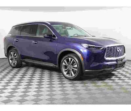 2023 Infiniti Qx60 Luxe is a Blue 2023 Infiniti QX60 Luxe SUV in Bedford OH
