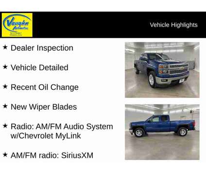 2015 Chevrolet Silverado 1500 LT LT1 is a Blue 2015 Chevrolet Silverado 1500 LT Truck in Ottumwa IA