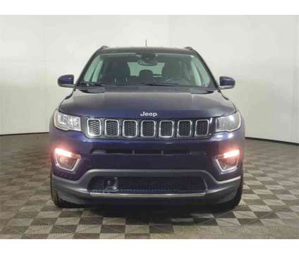 2021 Jeep Compass Limited is a Blue 2021 Jeep Compass Limited SUV in Walled Lake MI