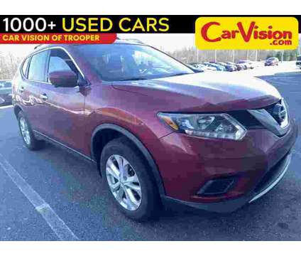 2016 Nissan Rogue SV is a Red 2016 Nissan Rogue SV SUV in Norristown PA