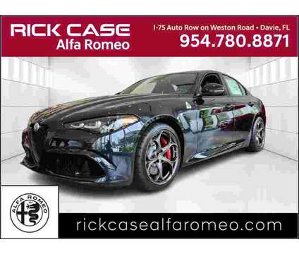 2024 Alfa Romeo Giulia Quadrifoglio is a Black 2024 Alfa Romeo Giulia Quadrifoglio Sedan in Fort Lauderdale FL