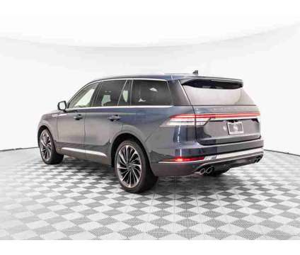 2021 Lincoln Aviator Reserve is a Blue 2021 Lincoln Aviator Car for Sale in Barrington IL