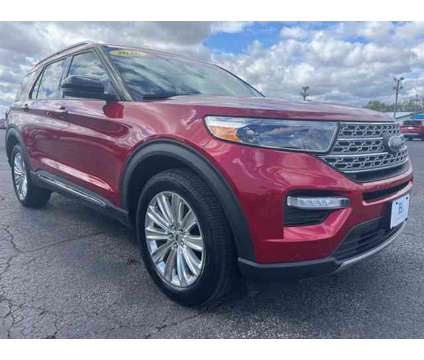 2020 Ford Explorer Limited is a Red 2020 Ford Explorer Limited SUV in Ligonier IN