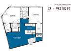 Commons Park West - Two Bedroom C6