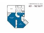 Commons Park West - One Bedroom A21