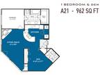 Commons Park West - One Bedroom A21
