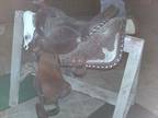 14 1/2 inch used show saddle