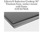Thermador CIT367YGS Masterpiece Series 36 Inch Induction Smart Cooktop.