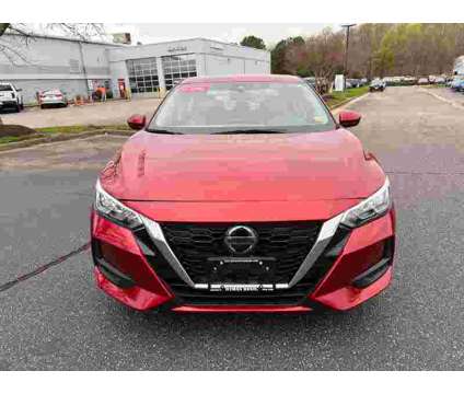 2021UsedNissanUsedSentraUsedCVT is a Red 2021 Nissan Sentra Car for Sale in Midlothian VA