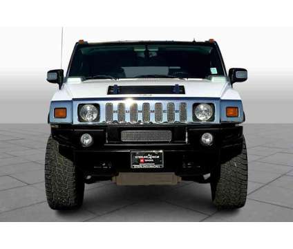 2006UsedHUMMERUsedH2Used4dr Wgn 4WD SUV is a White 2006 Hummer H2 SUV in Houston TX