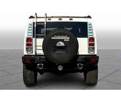 2006UsedHUMMERUsedH2Used4dr Wgn 4WD SUV is a White 2006 Hummer H2 SUV in Houston TX