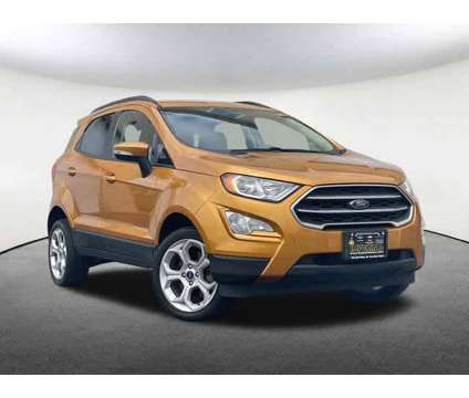 2021UsedFordUsedEcoSportUsed4WD is a Yellow 2021 Ford EcoSport SE Car for Sale in Mendon MA