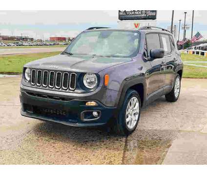 2018UsedJeepUsedRenegadeUsedFWD is a Grey 2018 Jeep Renegade Car for Sale in Guthrie OK
