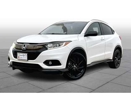 2021UsedHondaUsedHR-VUsed2WD CVT is a Silver, White 2021 Honda HR-V Car for Sale in Richmond TX