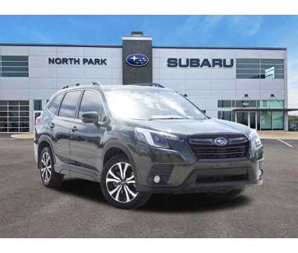 2023 Subaru Forester Limited is a Green 2023 Subaru Forester 2.5i Car for Sale in San Antonio TX