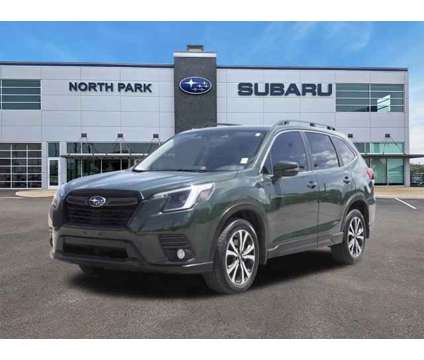 2023 Subaru Forester Limited is a Green 2023 Subaru Forester 2.5i Car for Sale in San Antonio TX