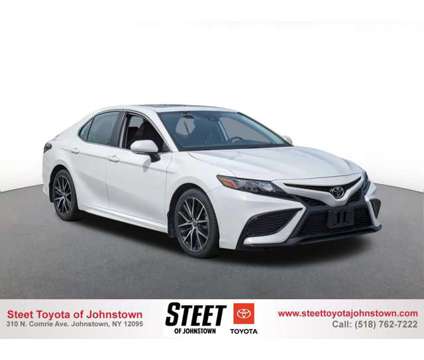 2021 Toyota Camry is a White 2021 Toyota Camry Car for Sale in Johnstown NY